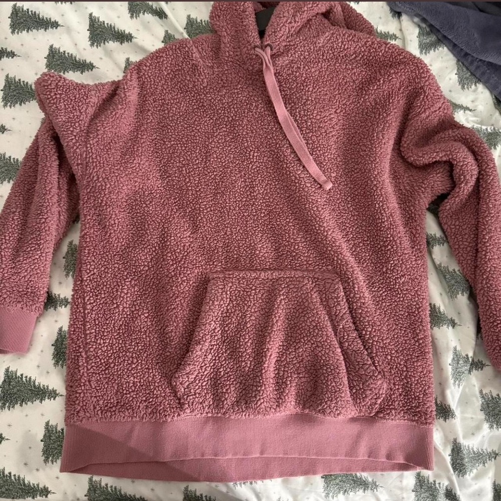 Aeropostale Plush Pink Hoodie